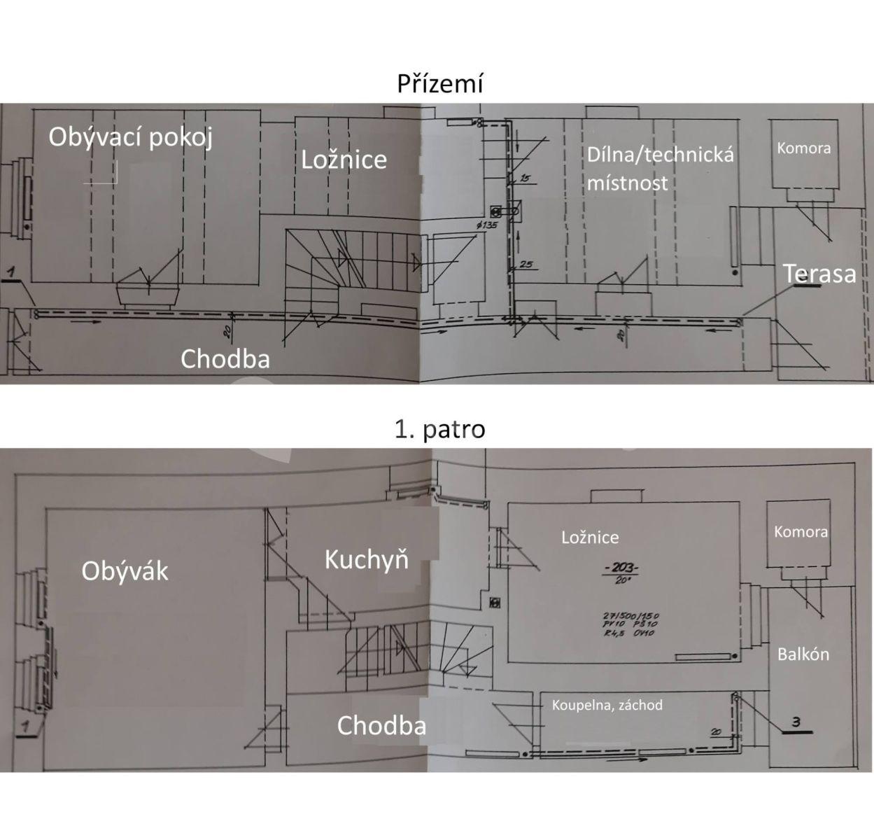 Predaj domu 134 m², pozemek 214 m², Česká, Louny, Ústecký kraj