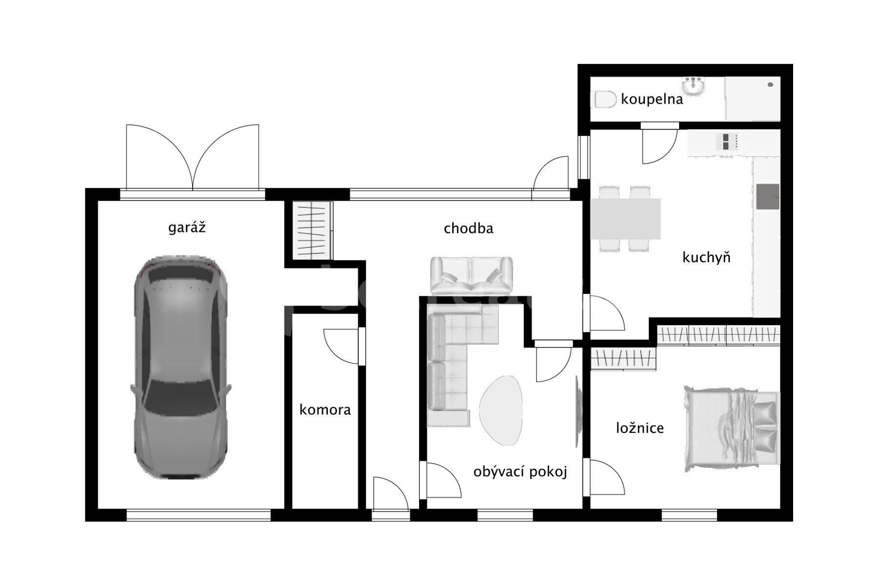 Predaj domu 100 m², pozemek 943 m², Pěnčín, Pěnčín, Olomoucký kraj