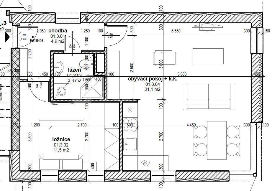 Predaj bytu 2-izbový 53 m², Na Rybárně, Hradec Králové, Královéhradecký kraj