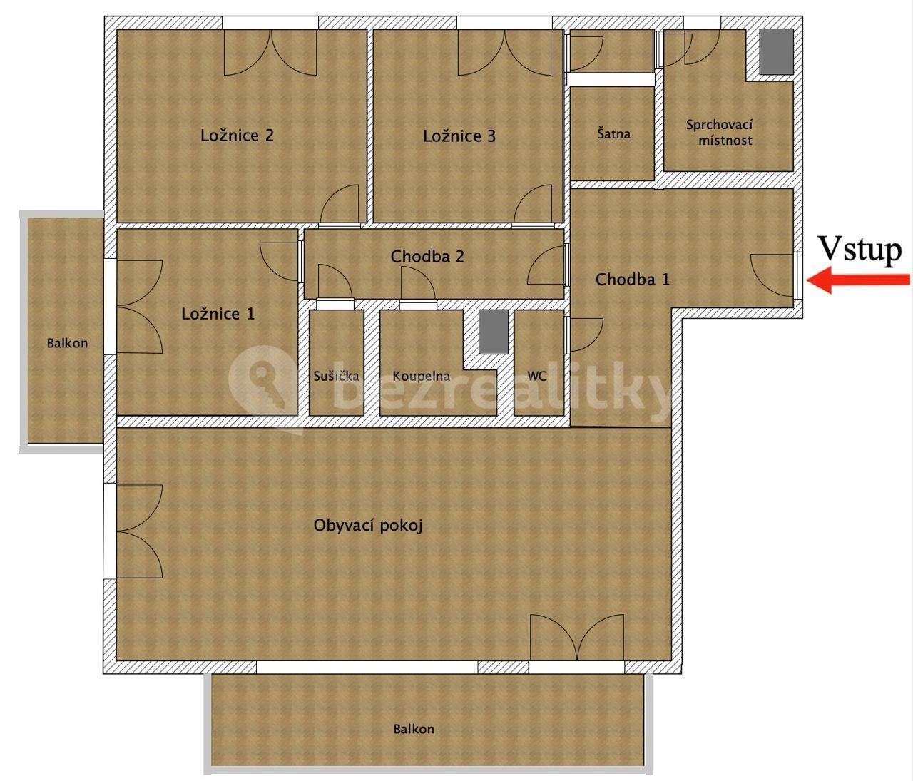 Predaj bytu 4-izbový 153 m², Smrčkova, Praha, Praha