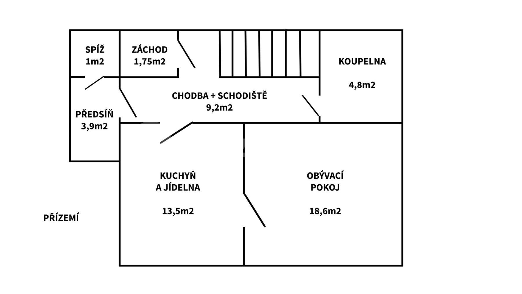 Predaj domu 102 m², pozemek 200 m², Jestřebí, Olomoucký kraj