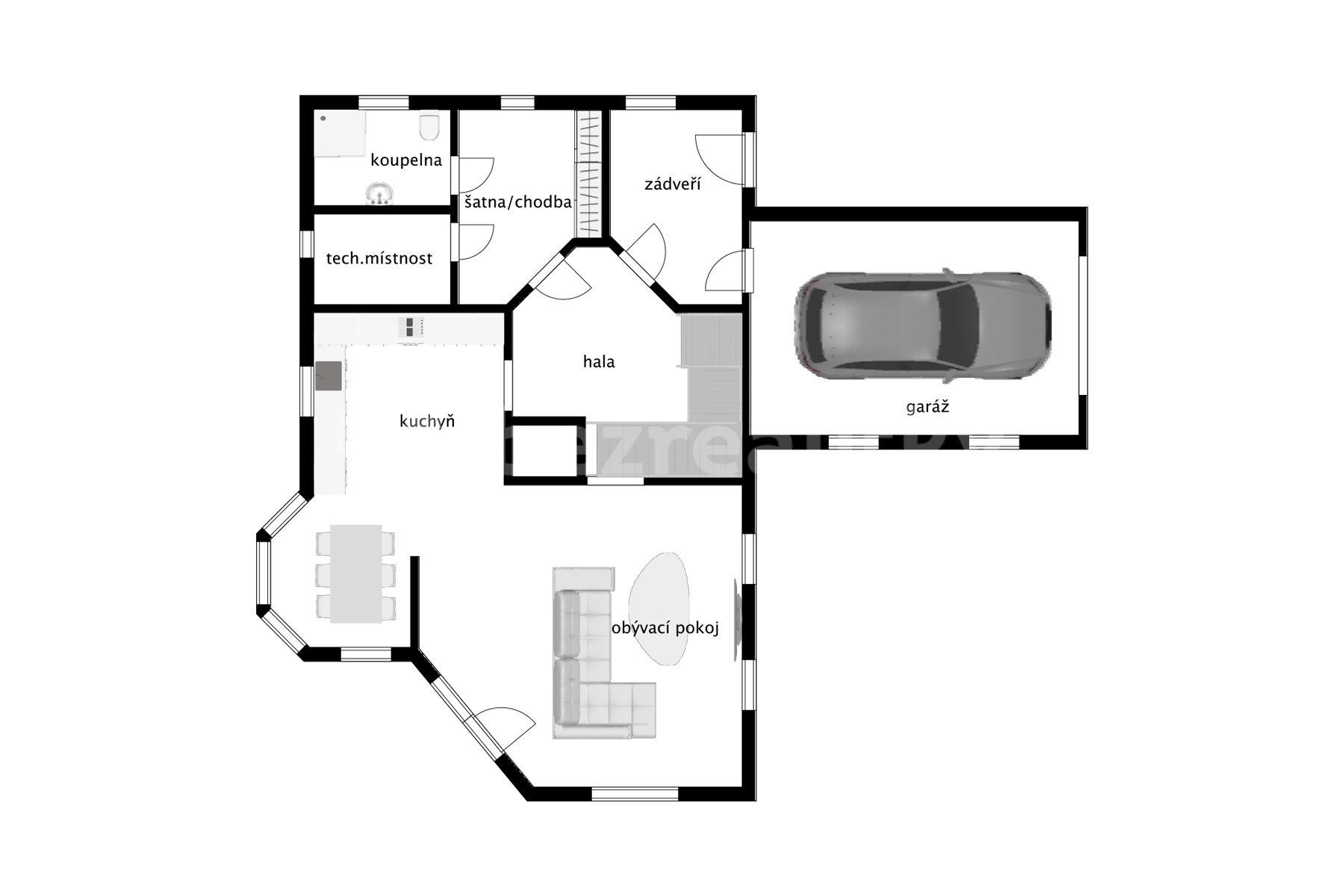 Predaj domu 280 m², pozemek 917 m², Šrámkova, Hřebeč, Středočeský kraj