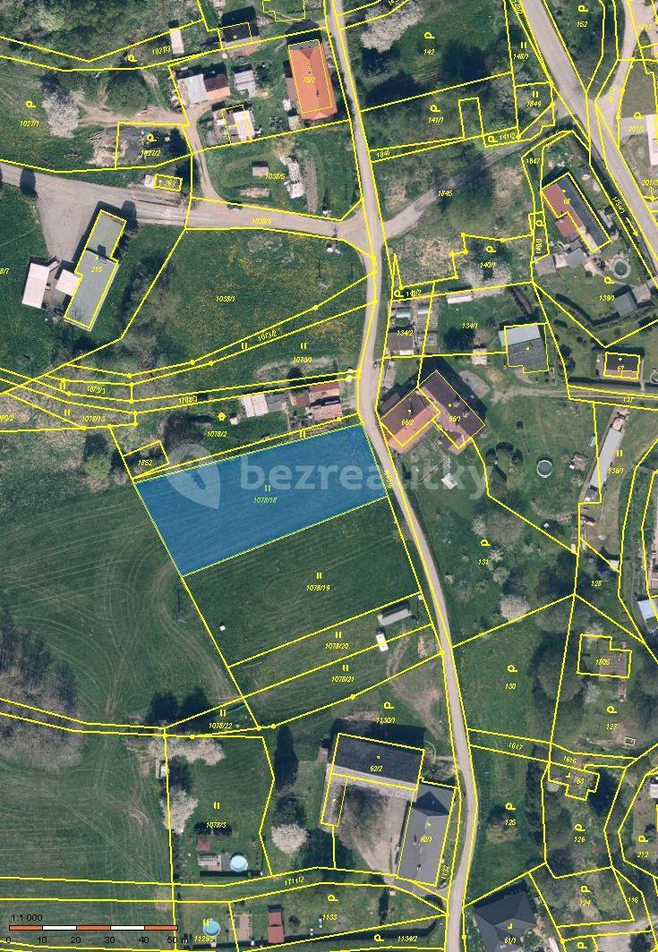 Predaj pozemku 1.800 m², Brniště, Liberecký kraj