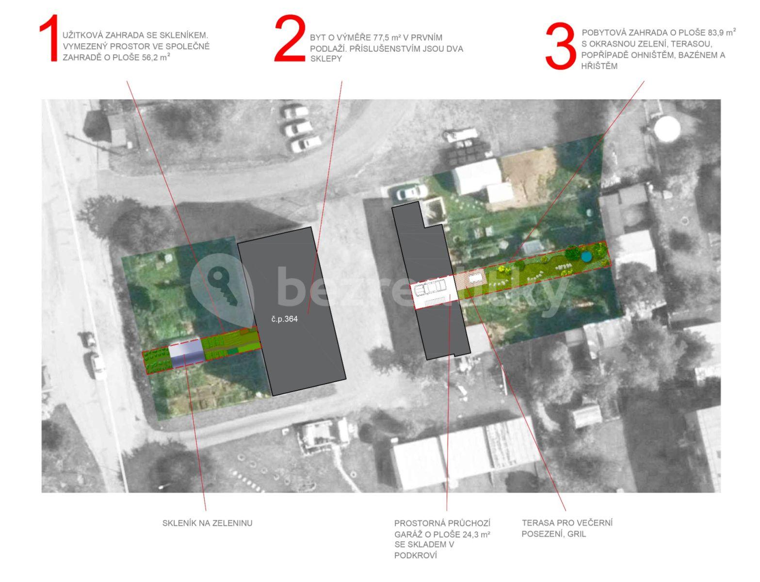 Predaj bytu 3-izbový 77 m², Jaroměřice, Pardubický kraj