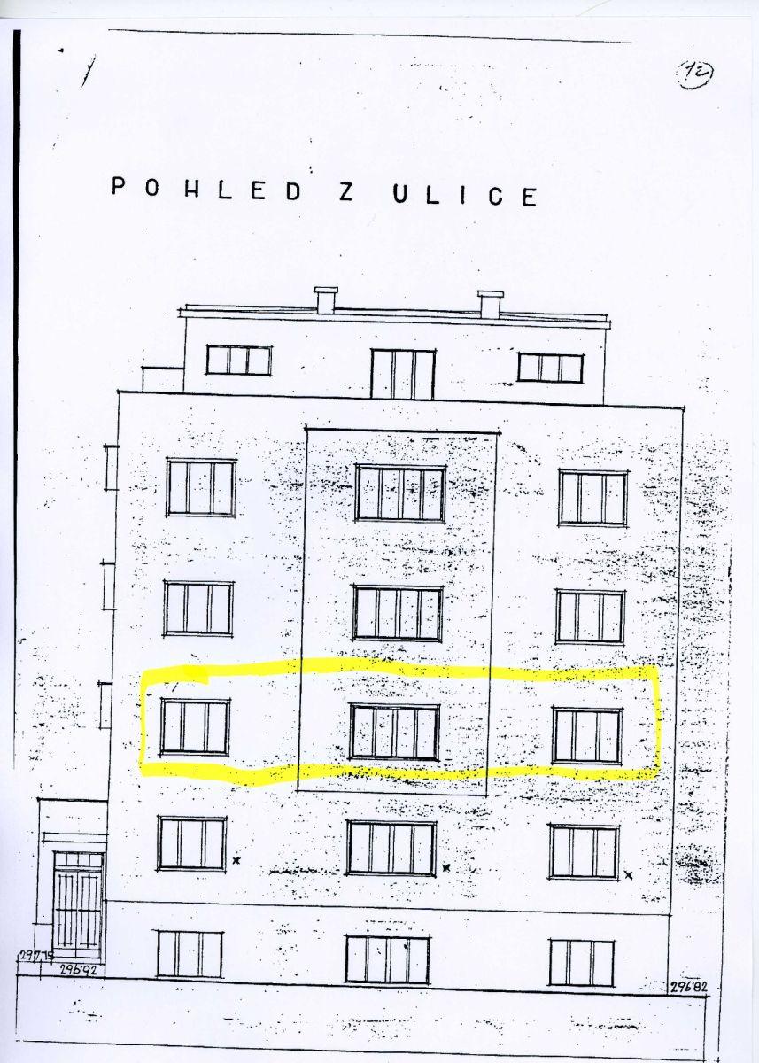 Predaj bytu 3-izbový 80 m², Nad Kajetánkou, Praha, Praha