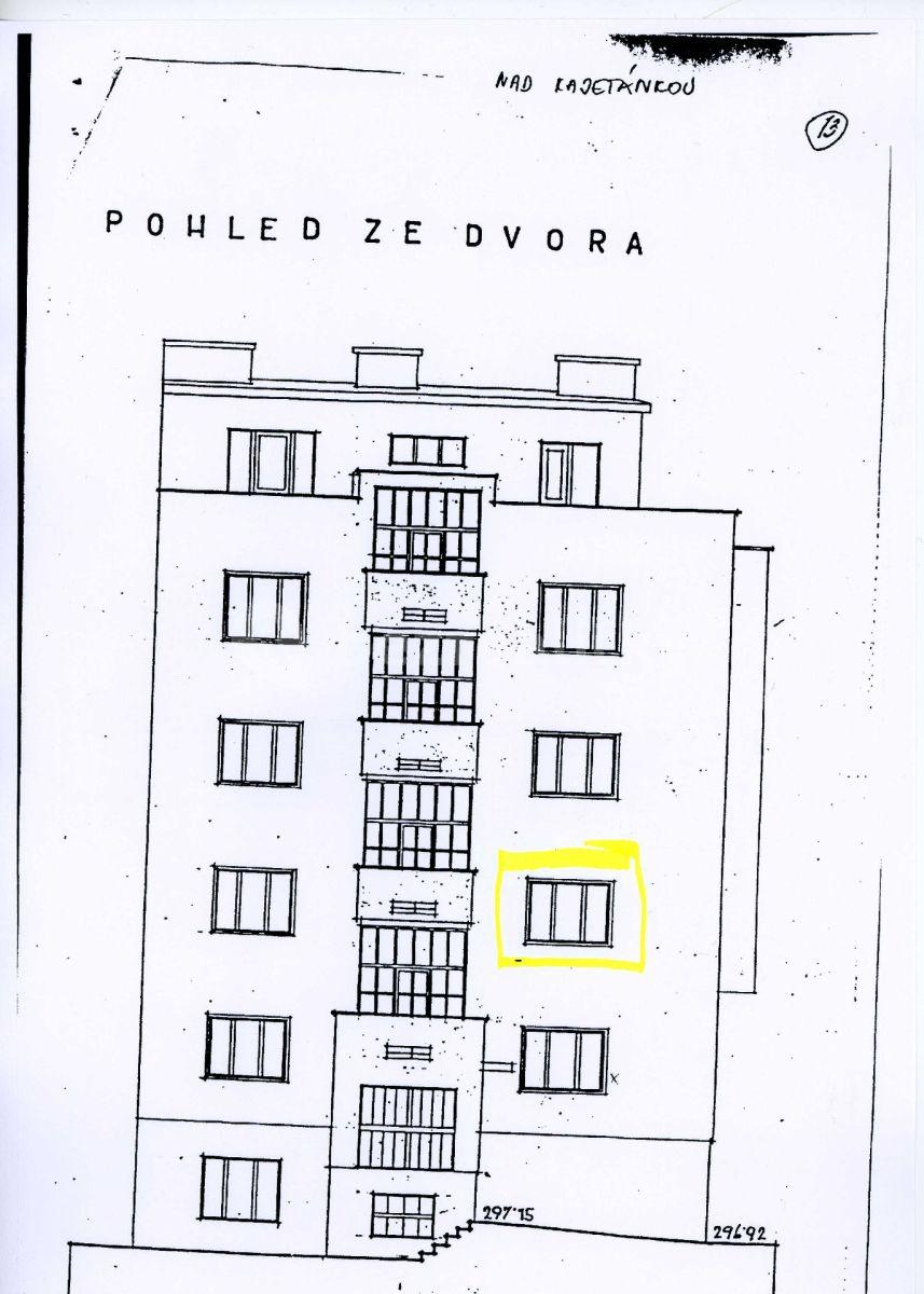 Predaj bytu 3-izbový 80 m², Nad Kajetánkou, Praha, Praha