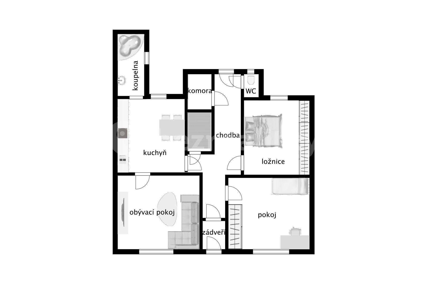 Predaj domu 109 m², pozemek 379 m², B. Martinů, České Budějovice, Jihočeský kraj