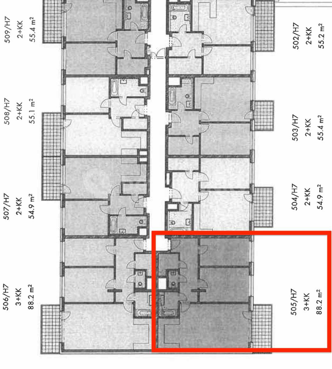 Predaj bytu 3-izbový 96 m², Kardausova, Praha, Praha