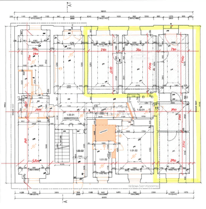 Prenájom nebytového priestoru 73 m², Svatoslavova, Praha, Praha