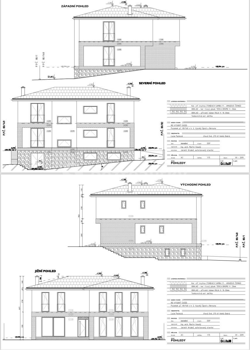 Predaj pozemku 854 m², U Rybníčka, Vysoký Újezd, Středočeský kraj