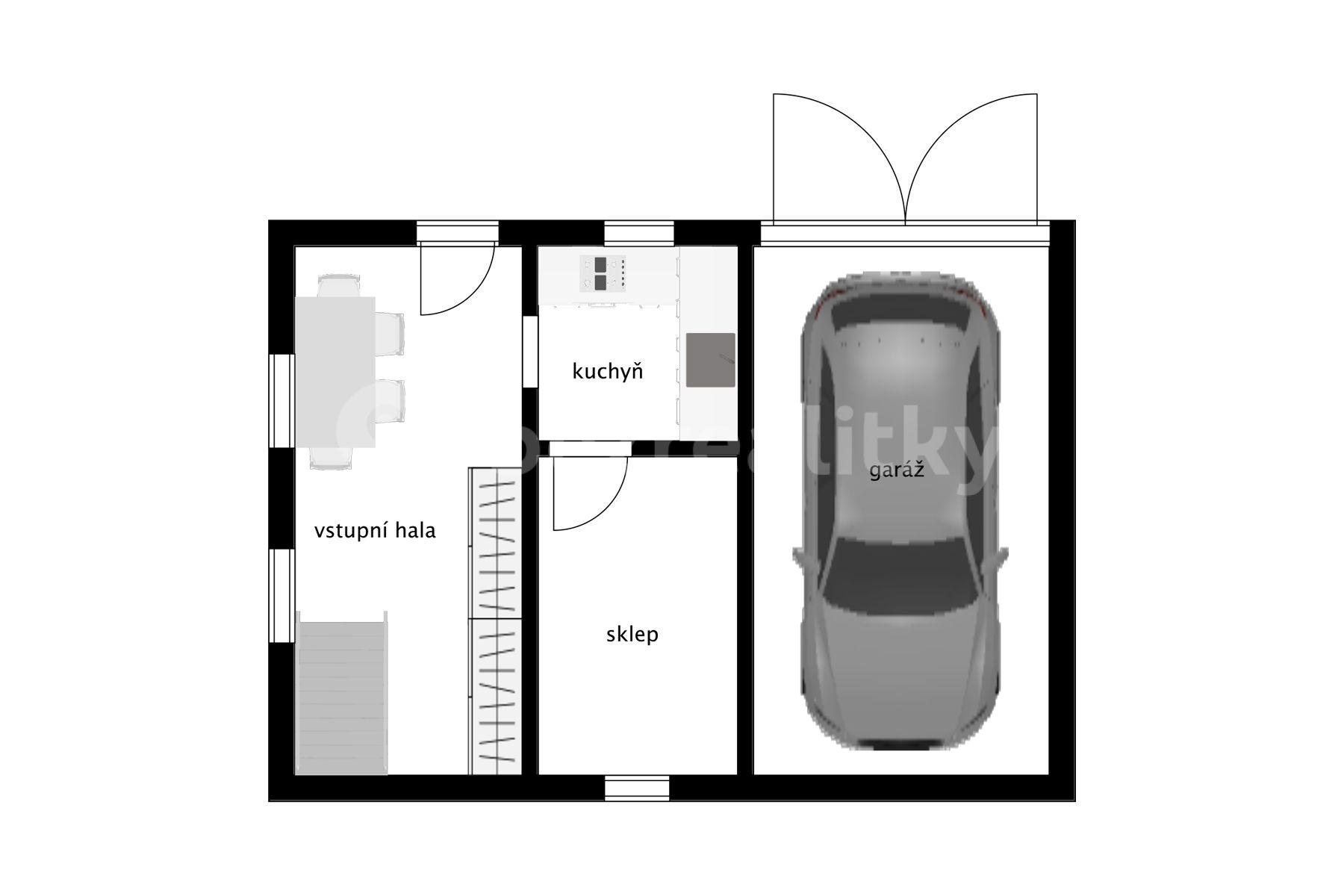 Predaj rekreačného objektu 72 m², pozemek 388 m², Osadní, Babice, Středočeský kraj