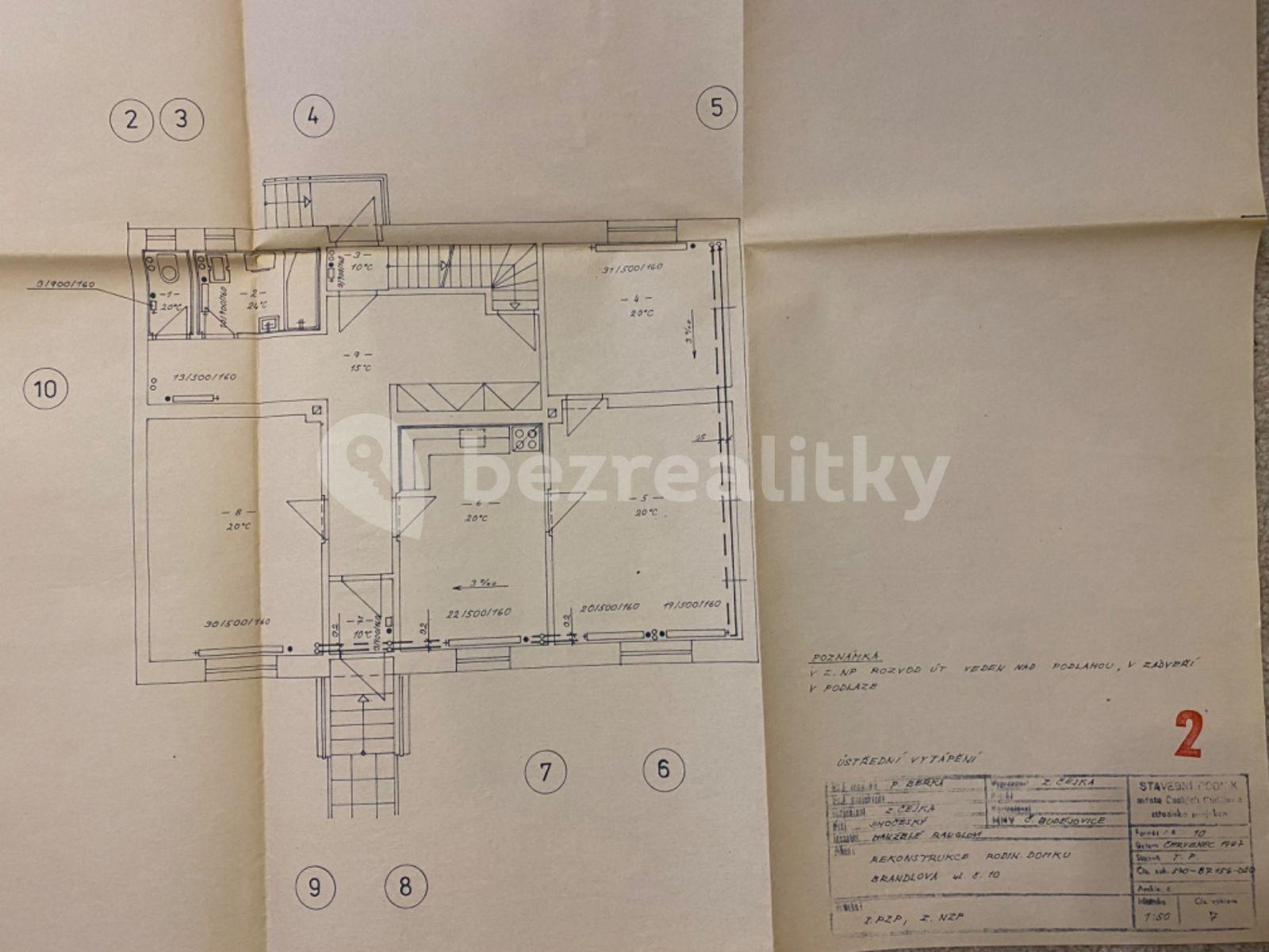 Predaj domu 126 m², pozemek 366 m², Brandlova, České Budějovice, Jihočeský kraj