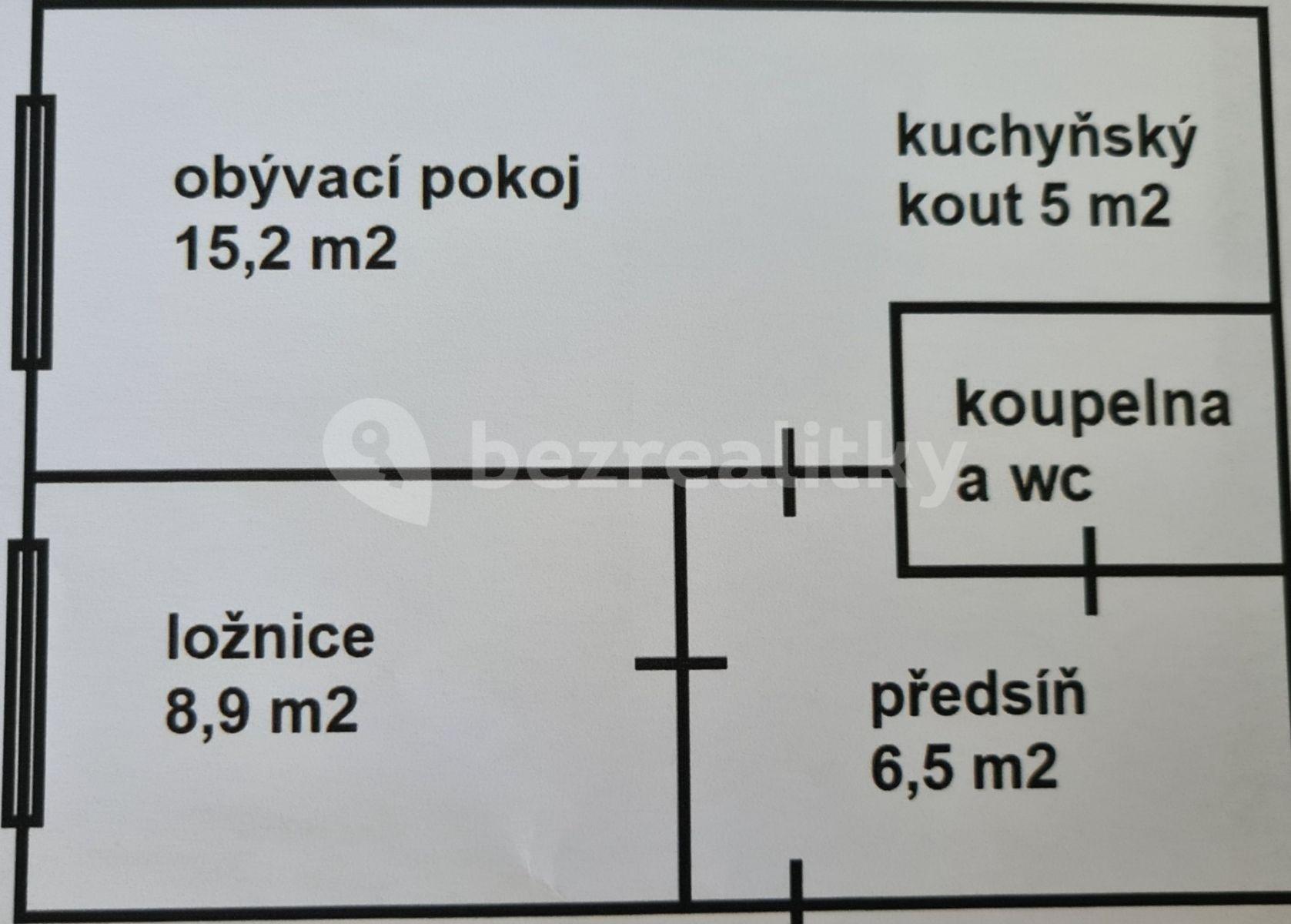 Prenájom bytu 2-izbový 39 m², Platanová, Benátky nad Jizerou, Středočeský kraj