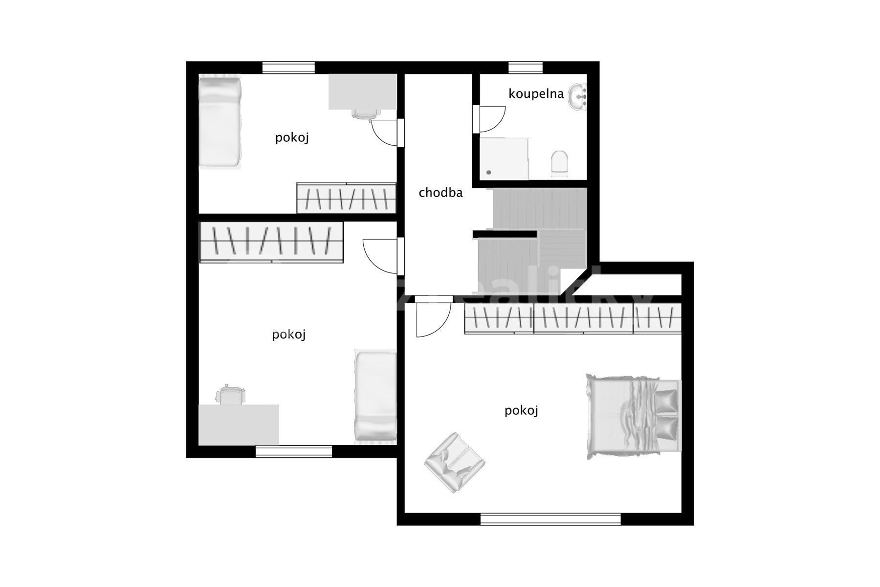 Predaj domu 200 m², pozemek 663 m², Jilmová, Praha, Praha