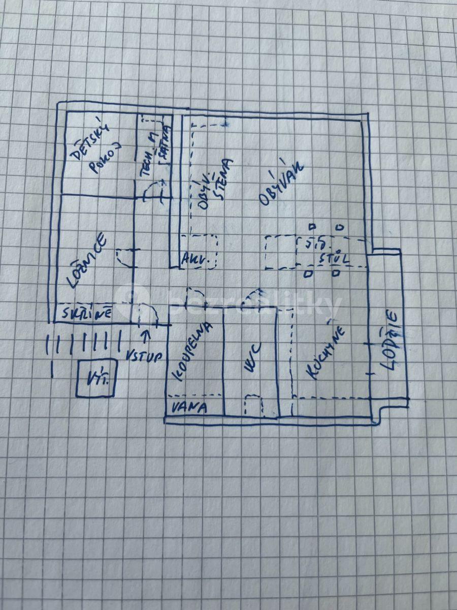 Predaj bytu 3-izbový 74 m², Pecháčkova, Plzeň, Plzeňský kraj