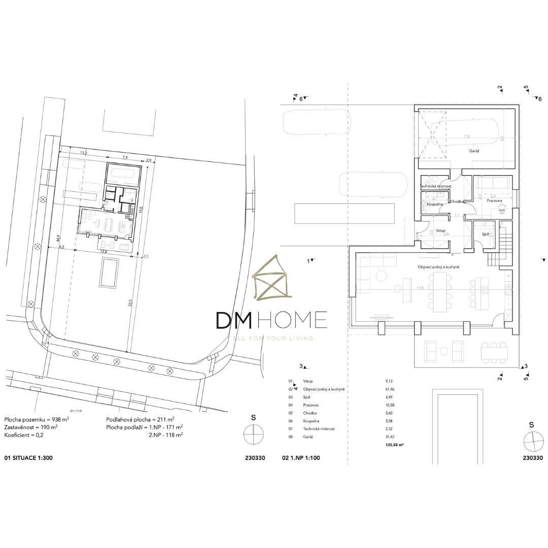 Predaj domu 219 m², pozemek 938 m², V Hlinišťatech, Vysoký Újezd, Středočeský kraj