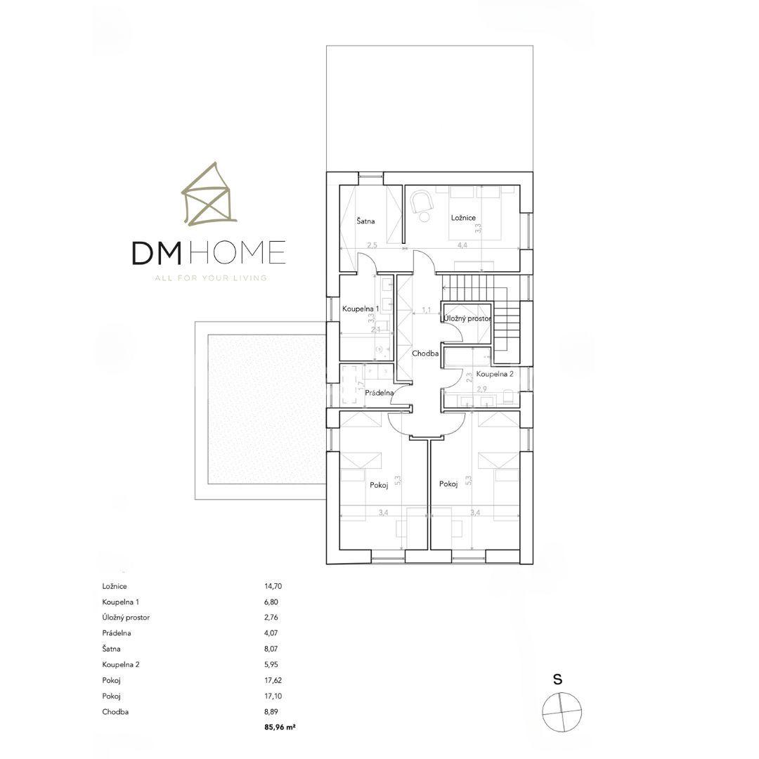 Predaj domu 219 m², pozemek 938 m², V Hlinišťatech, Vysoký Újezd, Středočeský kraj