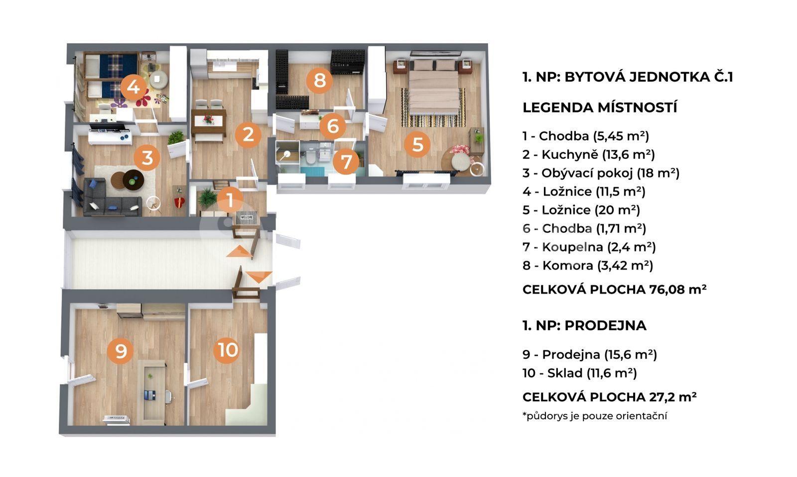 Predaj domu 293 m², pozemek 1.884 m², Lipnická, Hranice, Olomoucký kraj