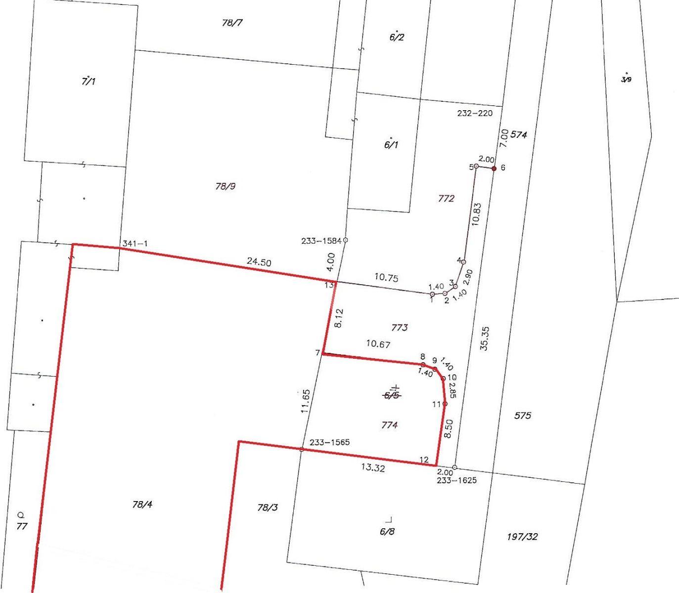 Predaj pozemku 1.437 m², Třebusice, Středočeský kraj