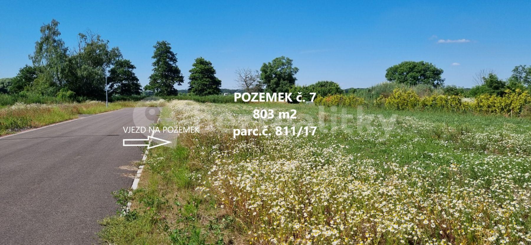 Predaj pozemku 803 m², Nedomice, Středočeský kraj