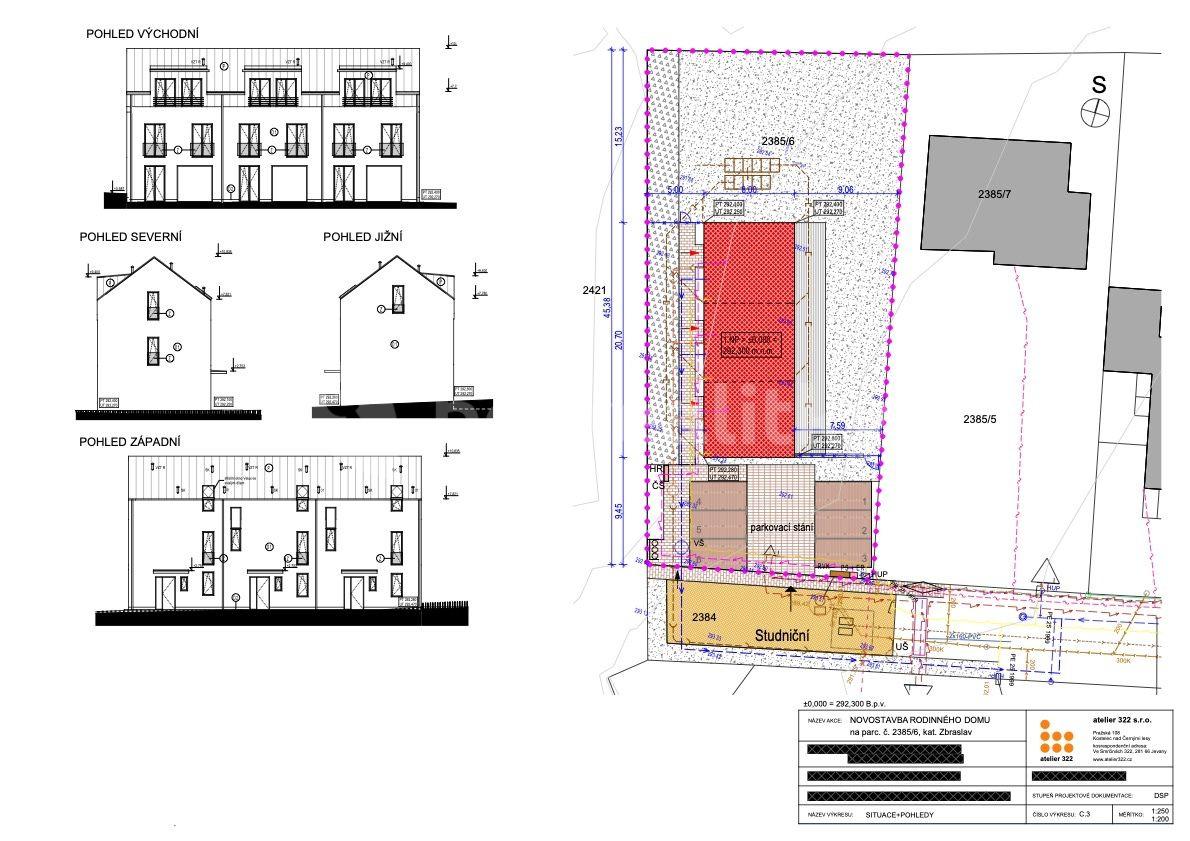 Prenájom domu 124 m², pozemek 360 m², Studniční, Praha, Praha