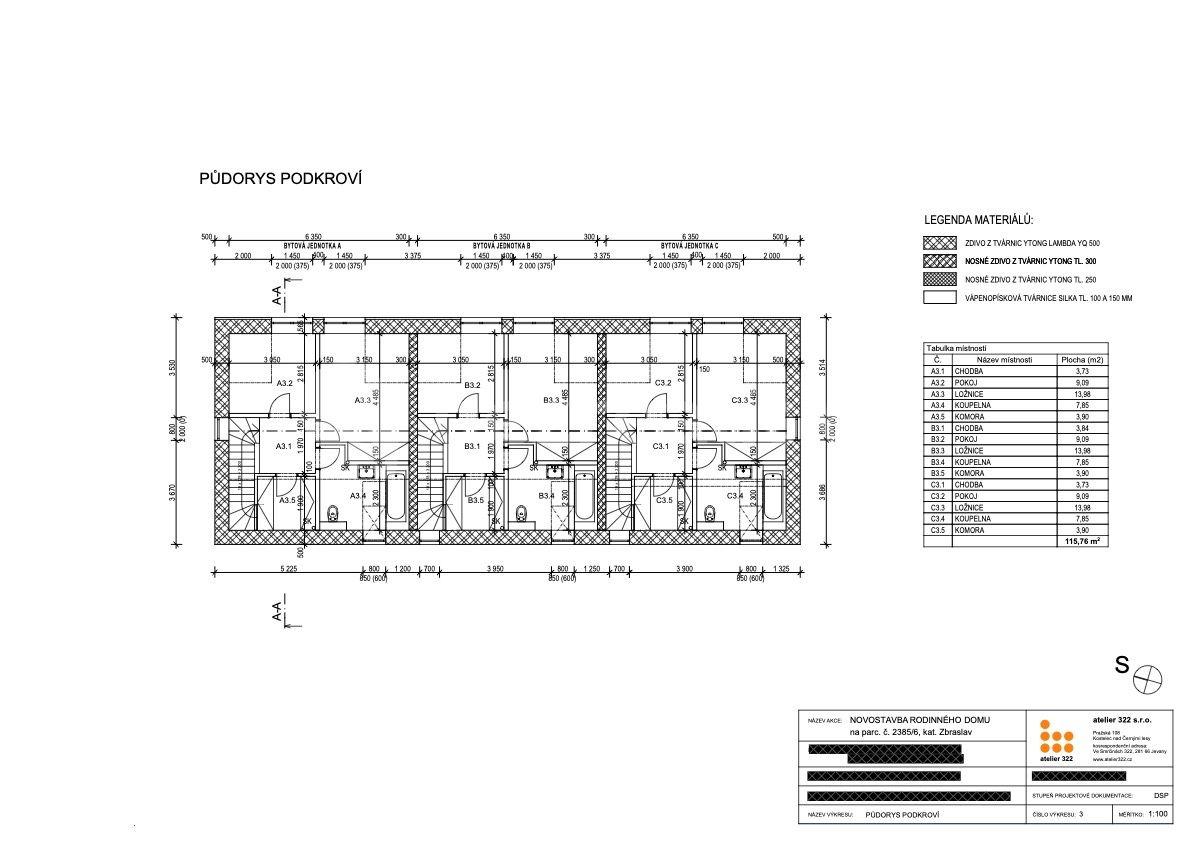 Prenájom domu 124 m², pozemek 360 m², Studniční, Praha, Praha