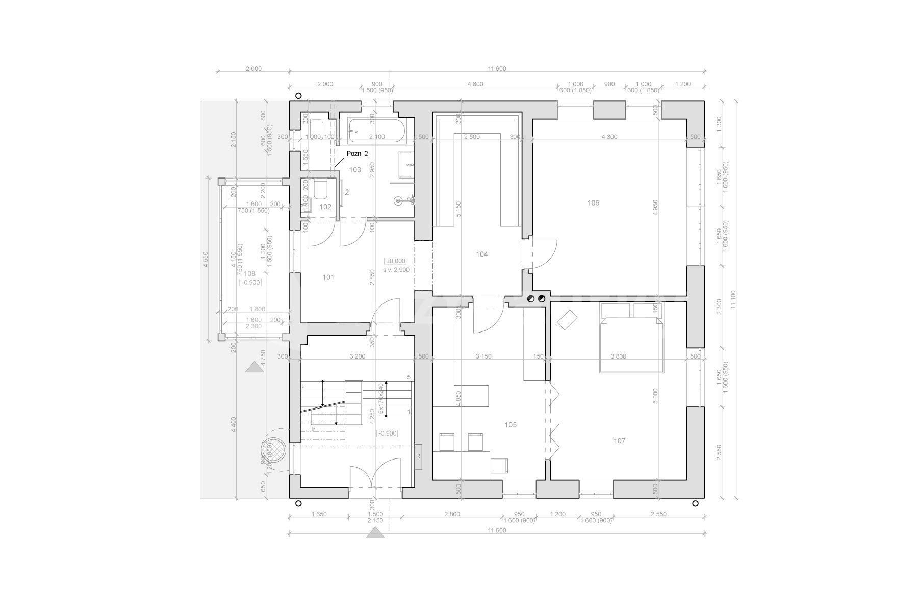 Predaj domu 294 m², pozemek 414 m², Boženy Němcové, Úvaly, Středočeský kraj