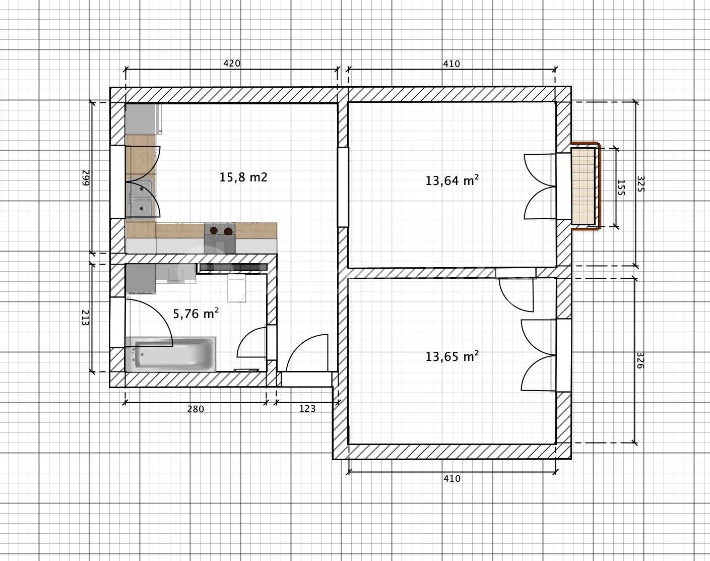 Predaj bytu 2-izbový 48 m², Šponarova, Ostrava, Moravskoslezský kraj