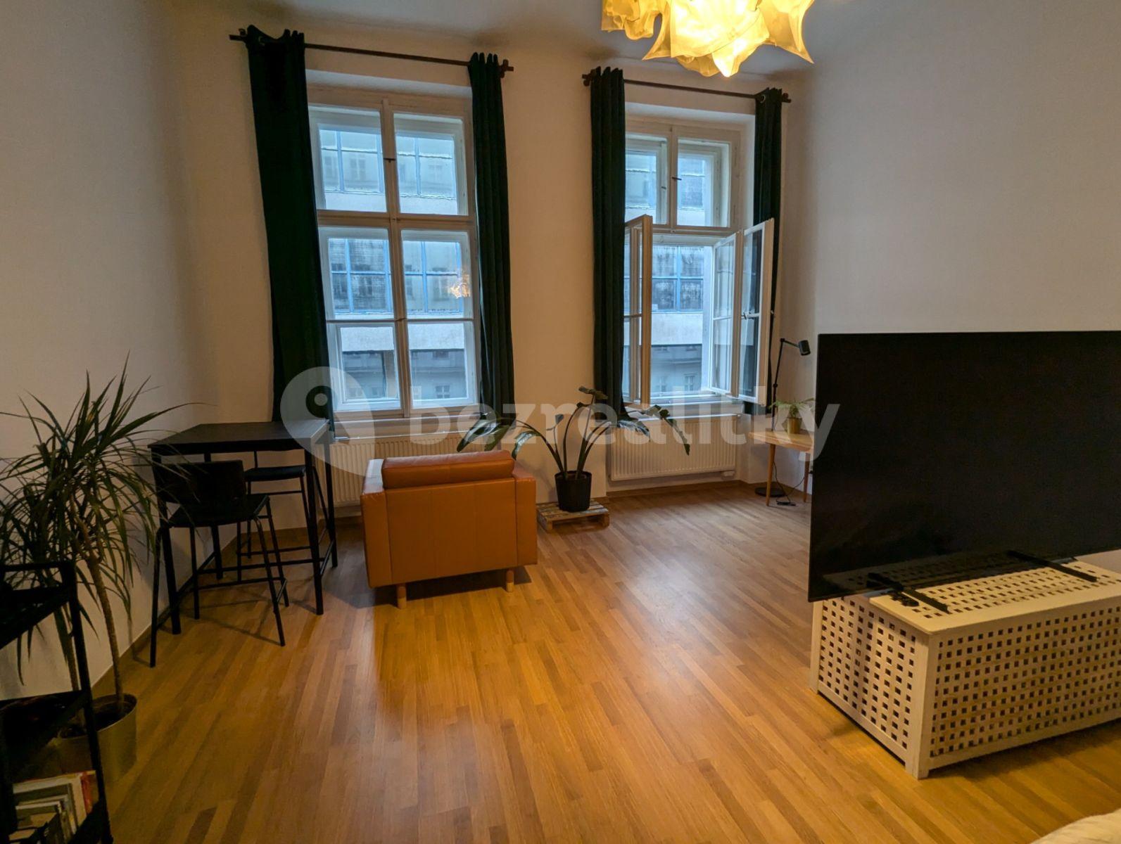 Prenájom bytu 1-izbový 46 m², Veverkova, Praha, Praha