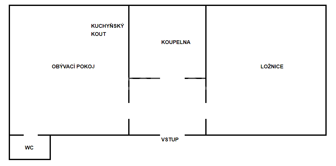 Prenájom bytu 2-izbový 45 m², Baarova, Praha, Praha