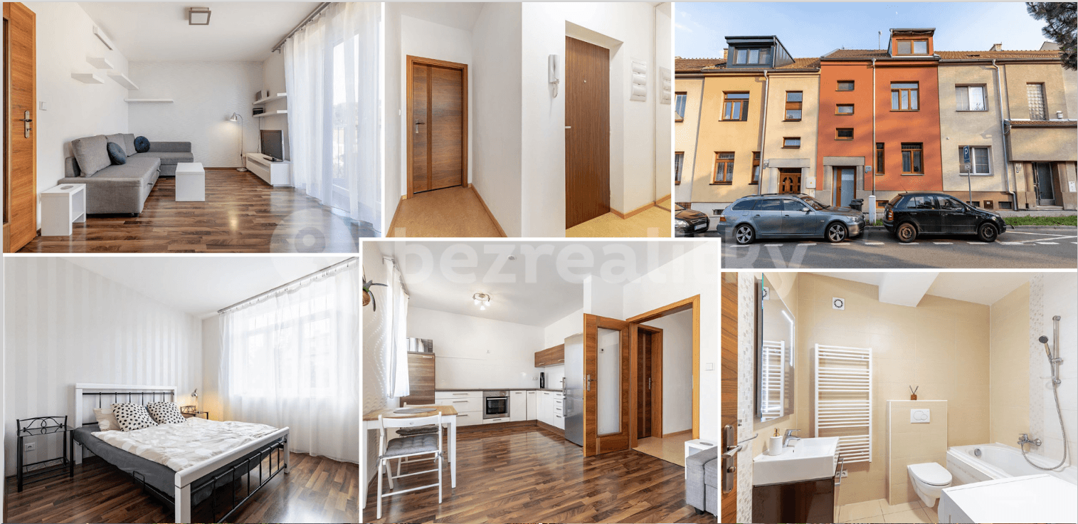 Prenájom bytu 2-izbový 44 m², Viniční, Brno, Jihomoravský kraj