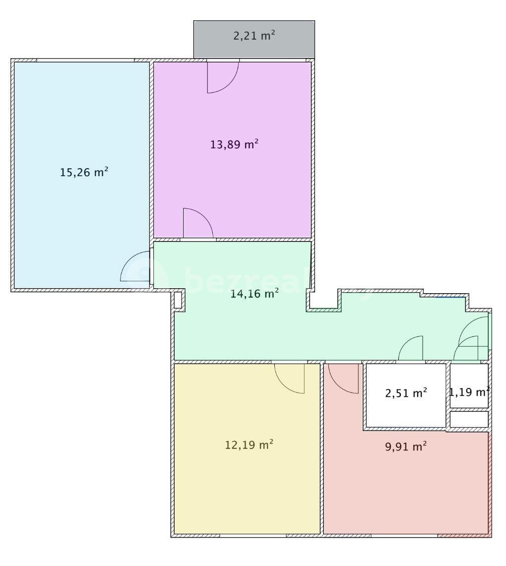 Predaj bytu 3-izbový 74 m², Brno, Jihomoravský kraj