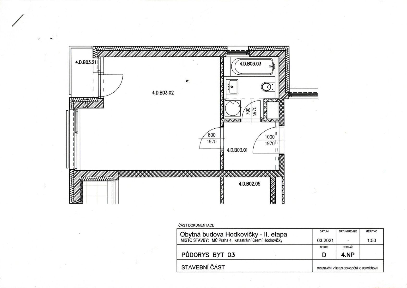 Predaj bytu 1-izbový 37 m², Šífařská, Praha, Praha