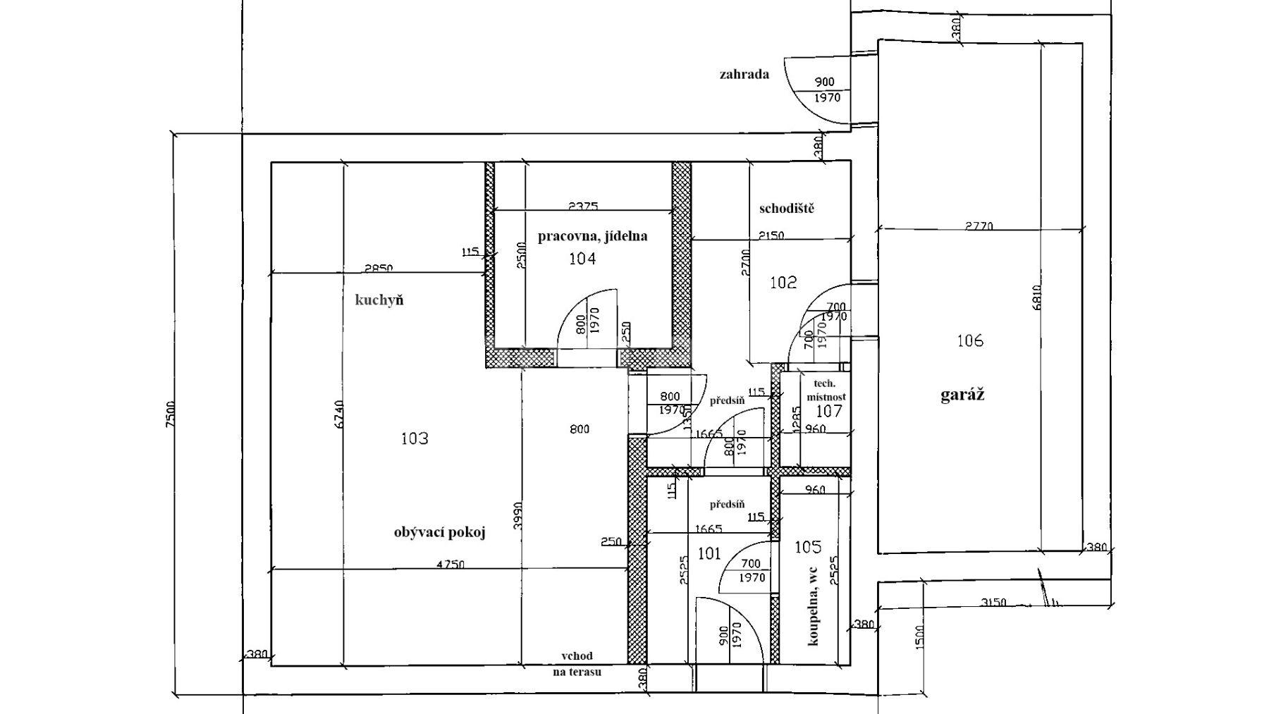 Predaj domu 150 m², pozemek 504 m², Velká Strana, Košetice, Kraj Vysočina