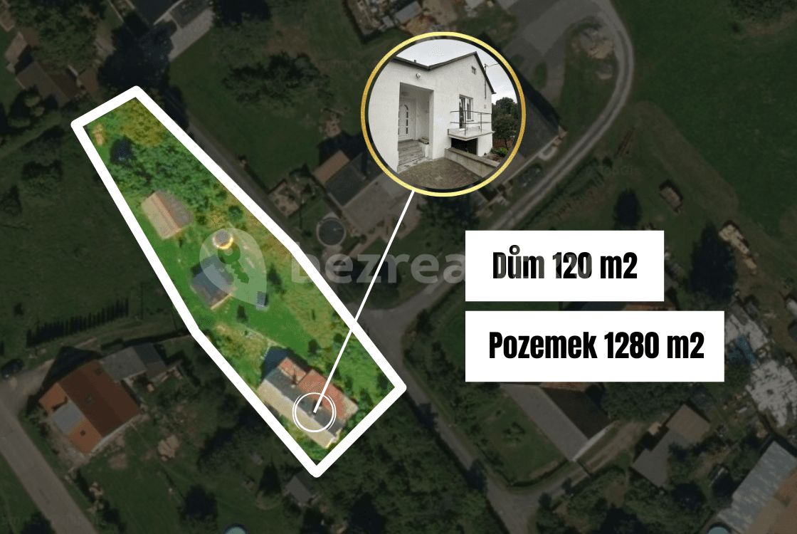 Predaj domu 120 m², pozemek 1.280 m², Radiměř, Pardubický kraj