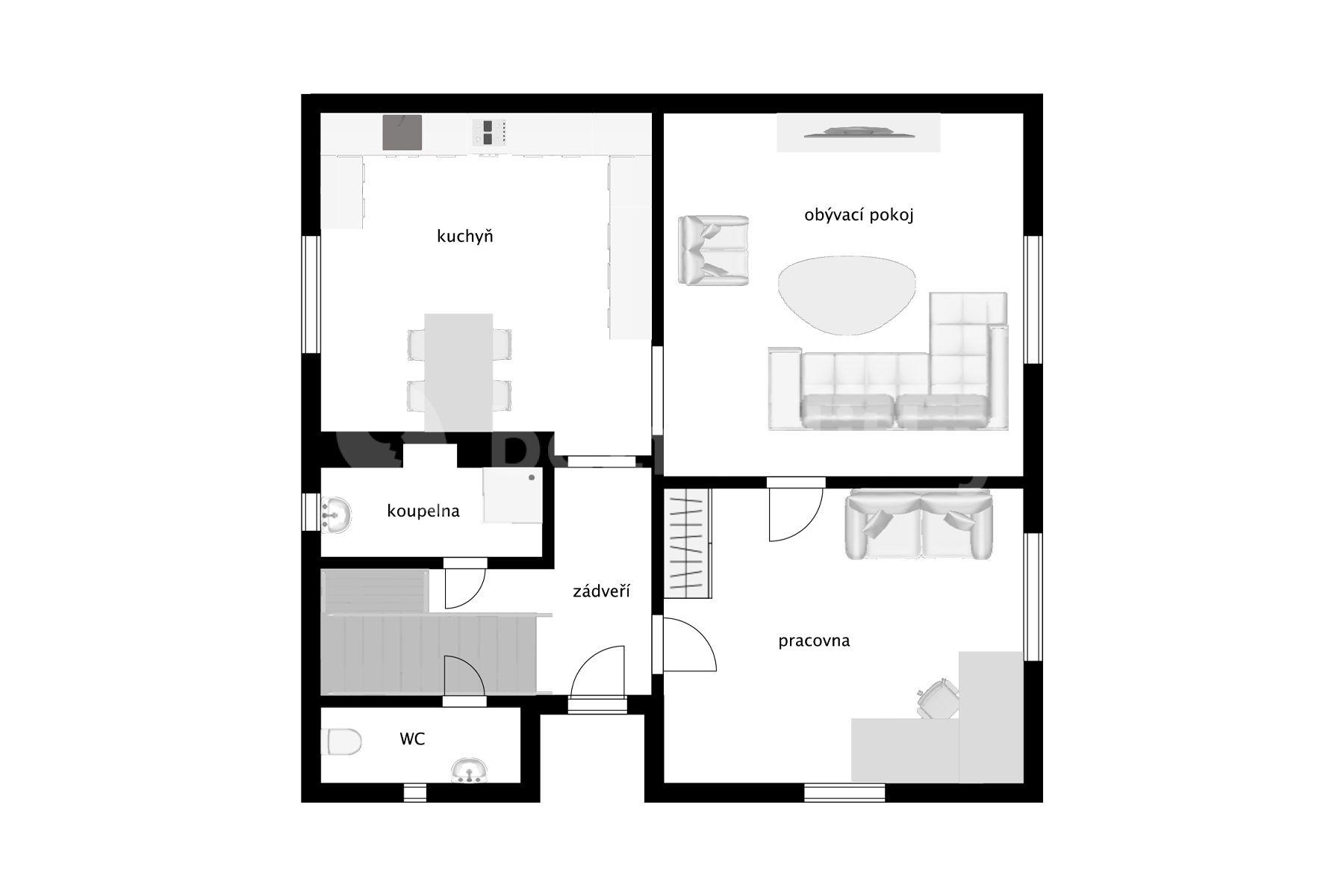 Predaj domu 143 m², pozemek 496 m², Mělnická, Všetaty, Středočeský kraj