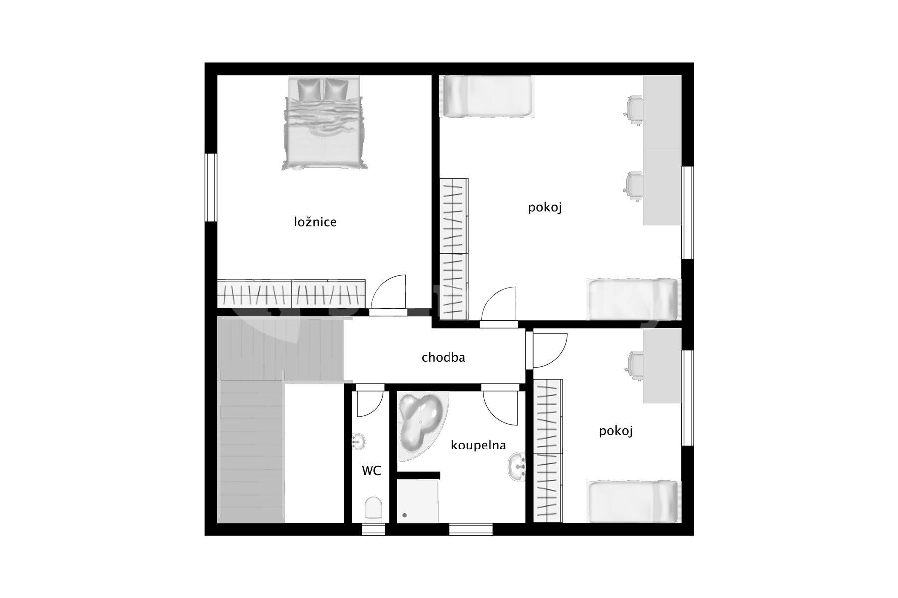 Predaj domu 143 m², pozemek 496 m², Mělnická, Všetaty, Středočeský kraj