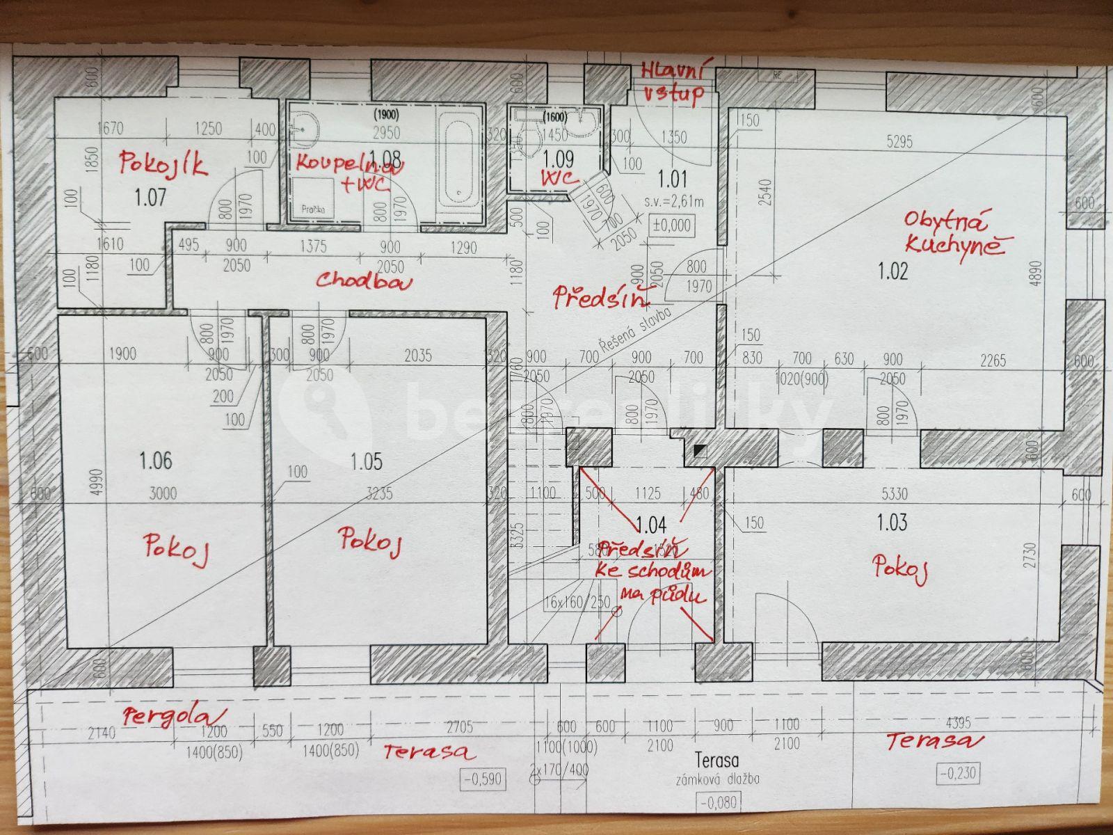 Prenájom domu 100 m², pozemek 200 m², Libeř, Středočeský kraj