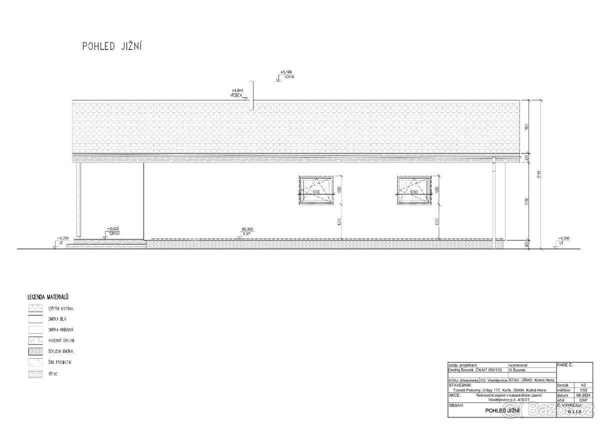 Predaj pozemku 474 m², Vlastějovice, Středočeský kraj