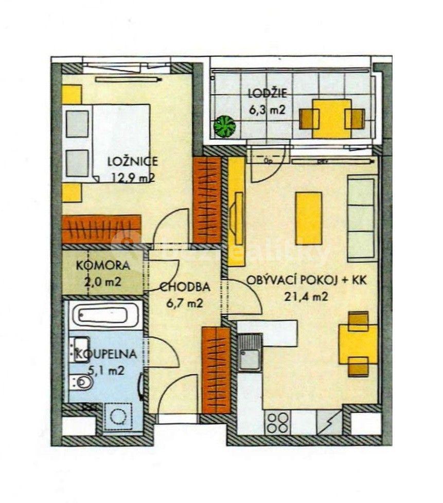 Predaj bytu 2-izbový 56 m², Devonská, Praha, Praha