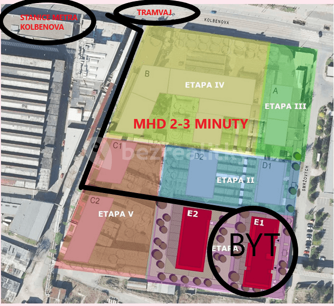 Prenájom bytu 1-izbový 45 m², Smržových, Praha, Praha