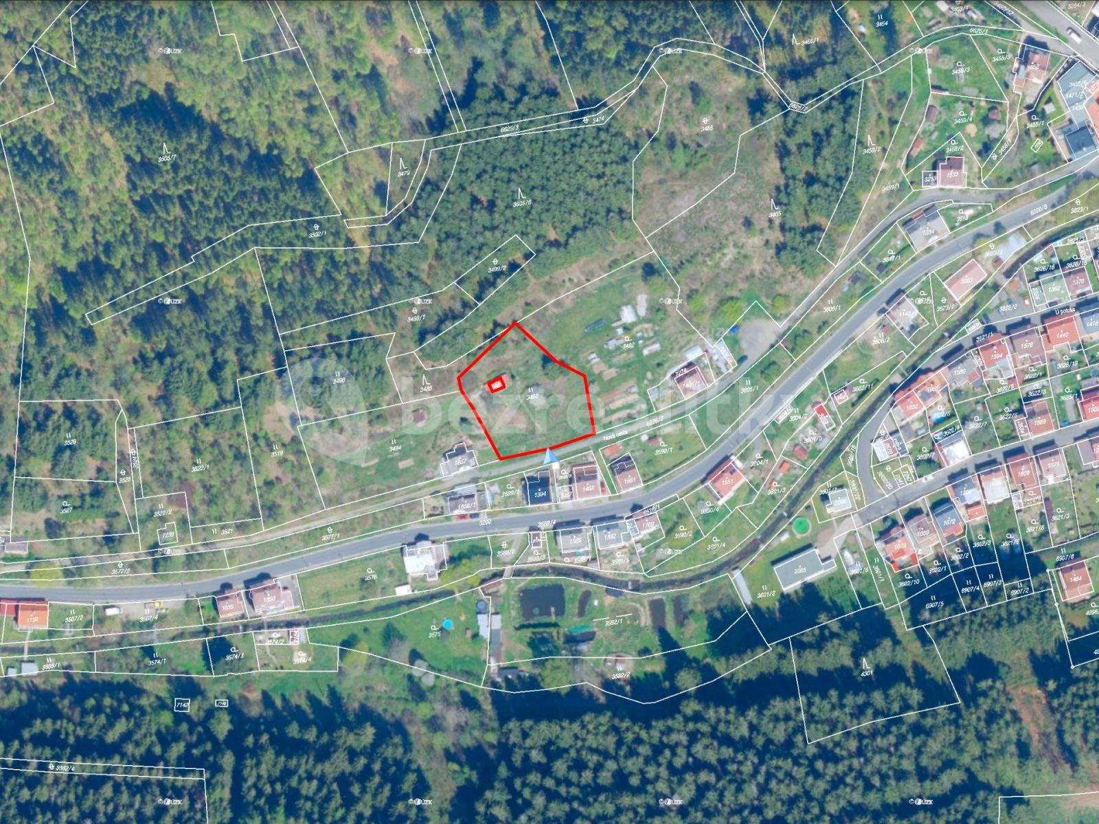 Predaj pozemku 1.711 m², Nová cesta, Kraslice, Karlovarský kraj