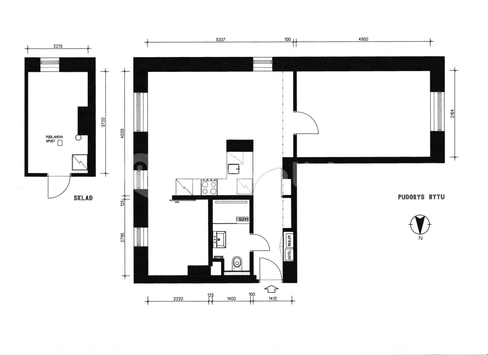 Predaj bytu 3-izbový 66 m², ČSA, Abertamy, Karlovarský kraj