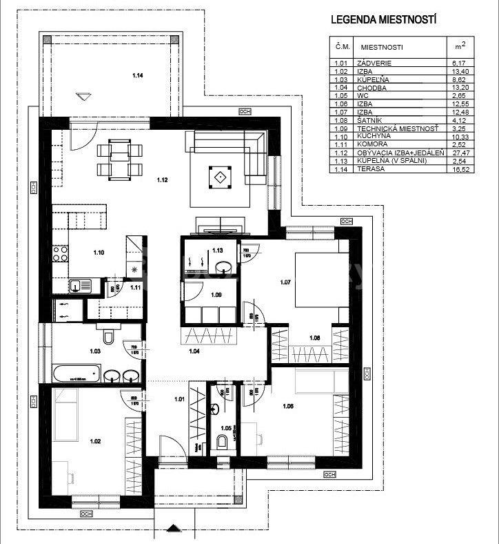 Predaj domu 118 m², pozemek 496 m², Dolná Krupá, Trnavský kraj