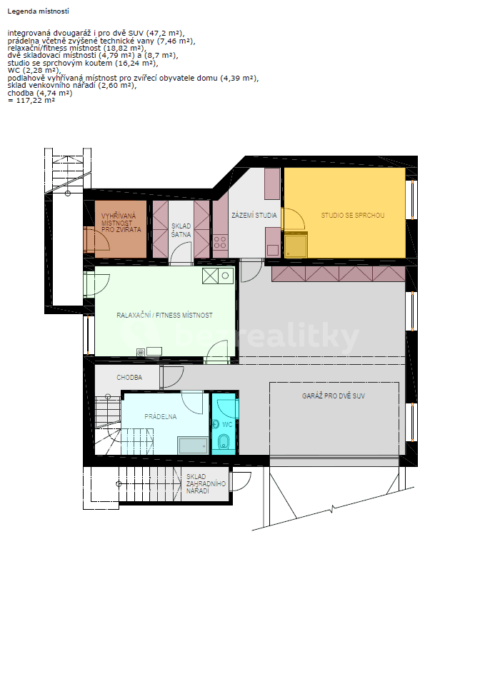 Predaj domu 284 m², pozemek 526 m², K Lesu, Praha, Praha