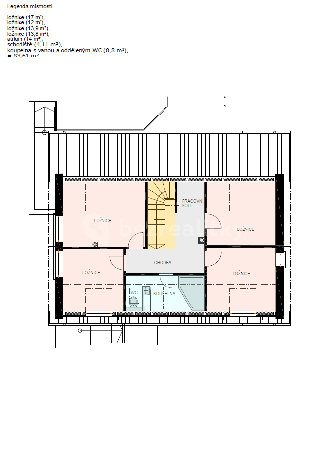 Predaj domu 284 m², pozemek 526 m², K Lesu, Praha, Praha