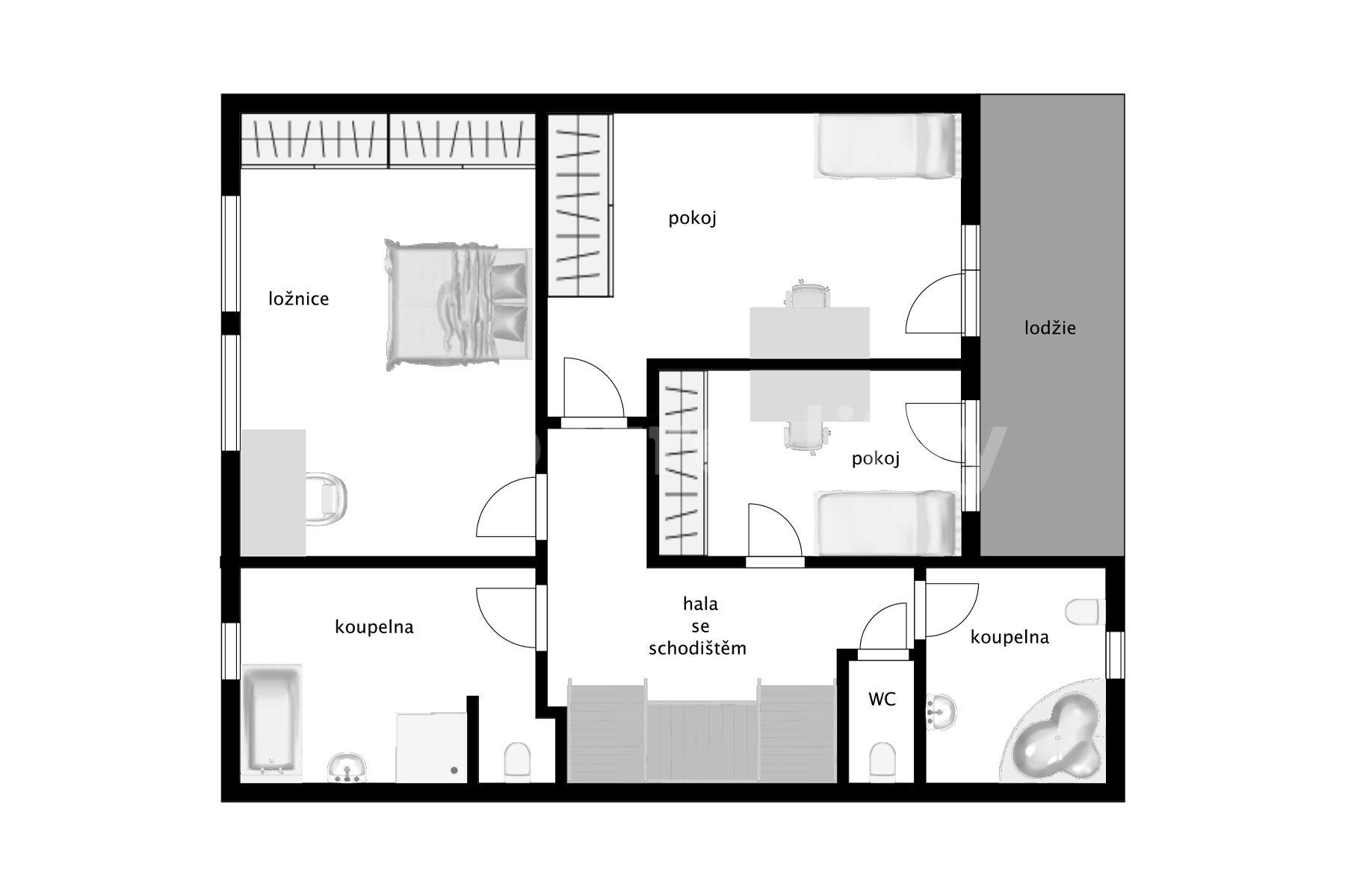 Predaj domu 213 m², pozemek 221 m², Plavínová, Praha, Praha