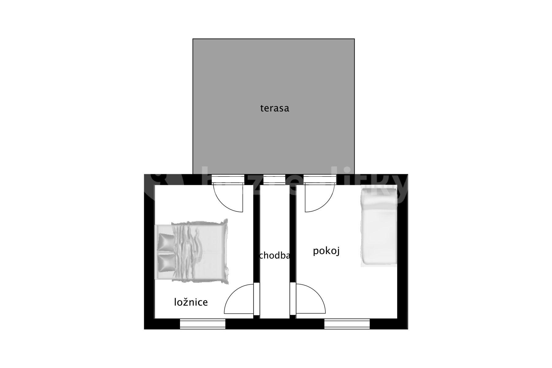 Predaj domu 81 m², pozemek 1.200 m², Rymaně, Mníšek pod Brdy, Středočeský kraj