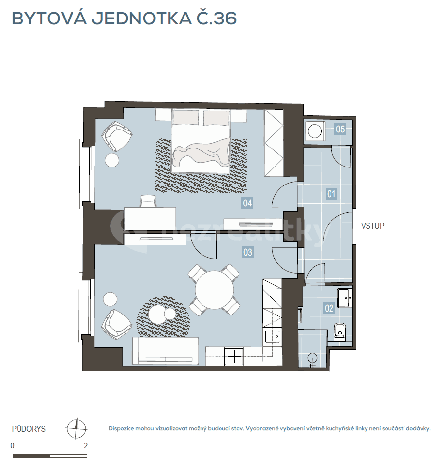 Predaj bytu 2-izbový 62 m², Jeseniova, Praha, Praha