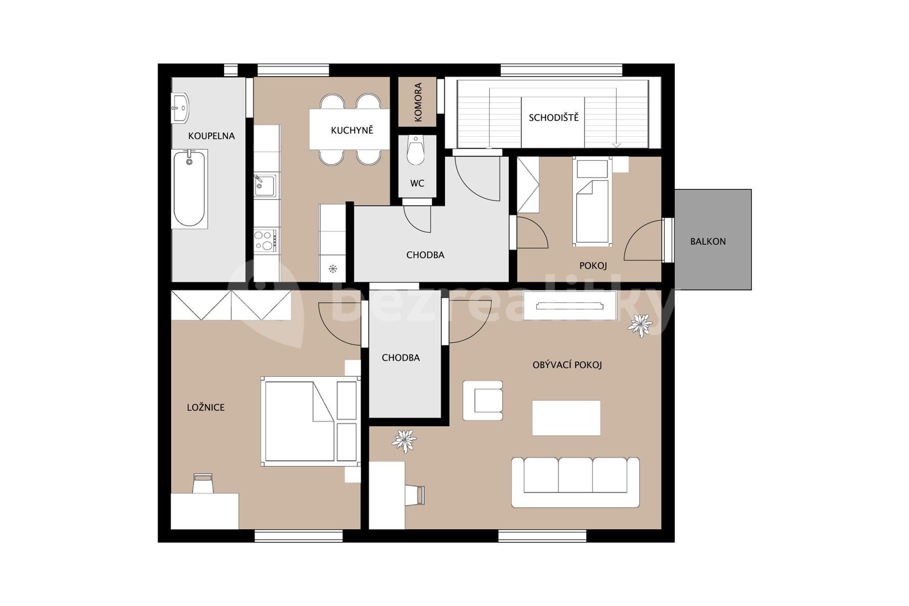 Predaj domu 180 m², pozemek 1.880 m², Hněvotín, Hněvotín, Olomoucký kraj